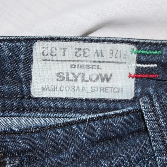 DIESEL Slylow Blue Jeans - Picture 7 of 8
